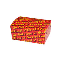 Junior Snack Box Printed "Hot Food 2 Go"
